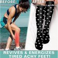 thumbnail image 2 of Compression Socks for Women & Men Circulation 6 Pairs Set13 Set13 L XL, 2 of 5