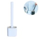 thumbnail image 2 of Cepillo y soporte para inodoro, soporte para cepillo de inodoro Mango de acero inoxidable Cerdas duraderas Limpieza profunda Cepillo de baño compacto Ahorre espacio Buen agarre Antigoteo Ormromra 2035088-2, 2 of 8