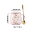 thumbnail image 3 of Ceramic Coffee Mug for Office and Home, 12 oz Comfortable Cup for Coffee, Tea and Daily Use, 3 of 6