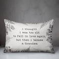 thumbnail image 3 of Creative Products Too Old for Love Grandma 14x20 Spun Poly Pillow, 3 of 3