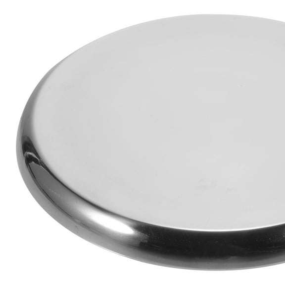 ELAYARD Seat Replacement for Counter Stools Stainless Steel Round 1Set