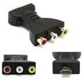 thumbnail image 1 of Convertidor HDMI a 3 RCA, adaptador de audio y vídeo compuesto, 1 of 5