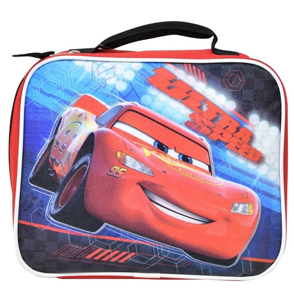 Disney Cars Rectangle Lunch Bag- ultra speed