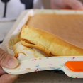 thumbnail image 4 of Silicone Square Cake Baking Pan Non-Stick Baking Tray with Thickened Handle High-heat Resistant Bakeware Colorful, 4 of 8