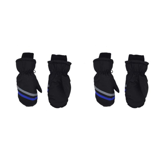 Monstrate 1 par de manoplas para niños, equipo deportivo cálido impermeable para invierno, regalos fáciles de combinar, accesorios, Type3 NO3