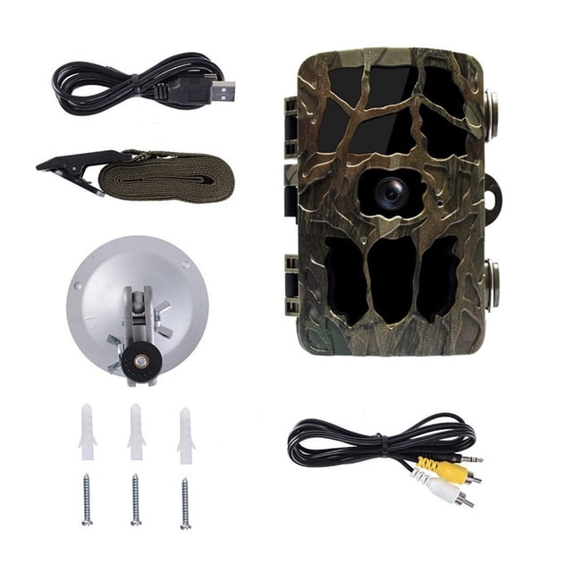 PR700 Camera Wildlife Camera Night Vision Motion Activated Trail Camera Trigger Scouting For Garden Home Outdoors Scene ,Lightweight Compact