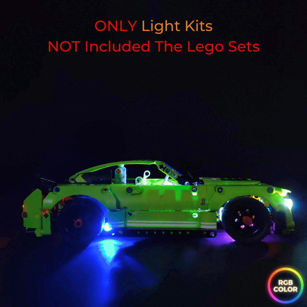 REGO DESIGN Unisex 8 Years and Above Car Model Building Kits with Power Connector,6.5"
