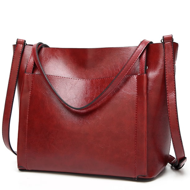 Bolso de mano de mujer de baile sexy bolsos de hombro de cuero trabajo oficina monederos diarios bolso bandolera