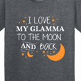 thumbnail image 4 of Inktastic I Love My Glamma to the Moon and Back Youth T-Shirt, 4 of 5
