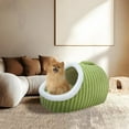 thumbnail image 1 of Xihbxyly Cama Gruesa para Mascotas, Diseño Cálido y Cómodo, Relleno de Esponja Suave, Color Macarrón a Juego, Asa Portátil para Facilitar Su Transporte, Segura y Fácil de Limpiar, Adecuada para Perro, 1 of 6