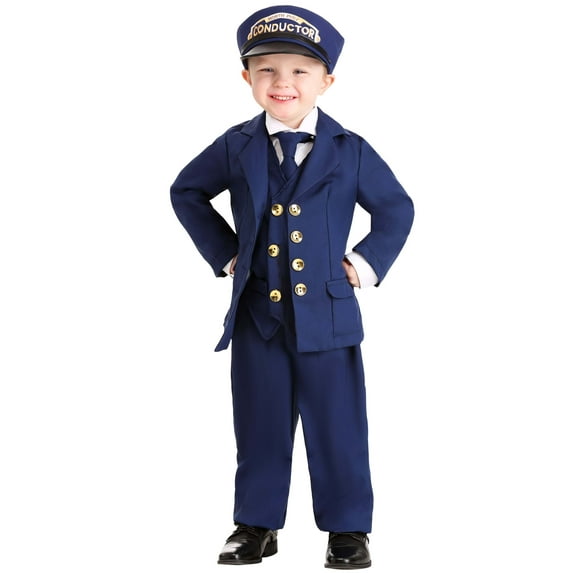 North Pole Train Conductor Costume Toddler