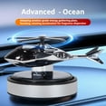 thumbnail image 6 of Solar Power Air Freshener for Car, Helicopter Aromatherapy Solar Energy Rotating Fragrance for Dashboard, Automotive Interior Decoration Purifiers, Fresheners Diffusers for Essential Oils, 6 of 9
