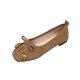 thumbnail image 1 of Pantalones de Tamaño Más de las Mujeres Borla Bow Toe Zapatos Planos para las Mujeres, Transpirable Suela Suave Pisos Casuales con Acentos de Cuentas, 1 of 9