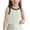 Beige-02, variant on Ultrave Big Girls Racerback Tank Tops Color Block Sleeveless Casual Tee Summer T-Shirts for Kids 1-13Y