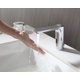 thumbnail image 2 of Mezclador de lavabo infrarejo con limitación de temperatura, Bau Cosmopolitan e, cromado Shuxiu Wang 9024719158815, 2 of 5