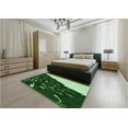 thumbnail image 4 of Ahgly Company Indoor Rectangle Patterned Stoplight Go Green Area Rugs, 2' x 3', 4 of 6