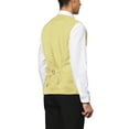 thumbnail image 3 of NOMADIC NOOK Men's Glitter Sequin Waistcoat Party Suit Vest with Bow Tie 2 Pack, 3 of 6