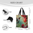 thumbnail image 3 of Easygdp Hummingbird Floral Paradise Bolsa Tote para Mujer, Bolso de Hombro para Trabajo, Playa, Viajes, Compras y Supermercado, 3 of 7