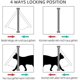 thumbnail image 5 of Cerradura de carta para puerta interior de ganado con cerradura Catter Cottage puerta de túnel animales La puerta chat con cerradura manual con 4 vías esquí esquí Gafas de esquí, 5 of 5