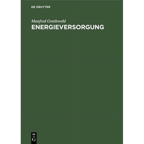 Energieversorgung, (Hardcover)