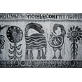 thumbnail image 2 of Grayscale 32x23 White Modern Wood Framed Museum Art Print Titled - Otomé, 2 of 4