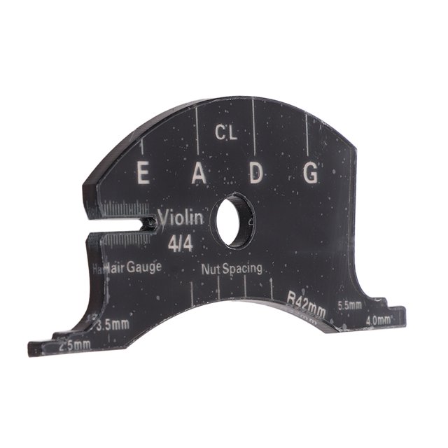 Outil de Référence pour Pont de Violon, Modèle de Fabrication de Fingerboard en Acrylique