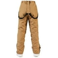 thumbnail image 6 of Aboser Snowboard Ski Pants for Men Women Unisex Winter Baggy Snow Pants Thermal Waterproof Windproof Snowpants Insulated Snow Bibs Overall with Pockets Khaki XXL, 6 of 6