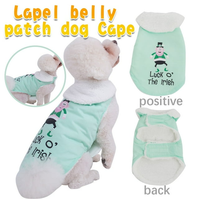 onlyliua Ofertas Del Día Liquidación Prime Canadá Capa para Perro con Solapa Estilo Floral para El Vientre, Nueva Ropa para Perros Otoño/Invierno 2020