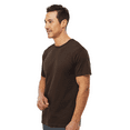 thumbnail image 4 of M&O Men’s Short Sleeve T-Shirt - Chocolate, Gold Soft Touch Crew Neck Tee, Solid Tee, XL, 4 of 5