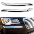 thumbnail image 1 of Chrome Front Bumper Molding Trim for Chrysler 300 Right 68127940AB, 1 of 5