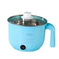 thumbnail image 2 of Olla Eléctrica Multifuncional, Bandeja Calefactora, Pequeña Cocina Eléctrica, Mini Vaporera Multiusos para Sopa, Olla de Cocina de 1,2 L para Fideos, azul de una sola capa mayimx  Ollas Calientes Eléctricas, 2 of 9