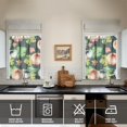thumbnail image 4 of Harvest Season Kitchen Curtains Set with Valance Pumpkin Sunflower Pattern Autumn Aesthetic Panels, 4 of 6