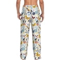 thumbnail image 3 of Xecao Flowers Butterfly Men's Straight Lounge Pajama Pants: The Ultimate in Comfortable Sleepwear, 3 of 9
