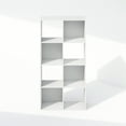 thumbnail image 4 of Furinno Pelli Cubic Storage Cabinet in Bookcase in Bookshelf in 8-Cube in White, 4 of 6