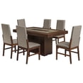 thumbnail image 1 of Comedor 6 Sillas Kessa Muebles Nogal Mesa y 6 Sillas, 1 of 5