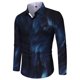 thumbnail image 1 of Camisas florales con personalidad 3D a la moda para hombres, camisas de manga larga con solapa estampadas, ropa informal vintage ajustada para mujeres, 1 of 6