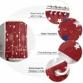 thumbnail image 6 of Patriotic 4th of July Shower Curtain, Red White Blue Stars Freedom Shower Curtains Set with Hooks, Memorial Day Summer Waterproof Fabric Bathroom Curtains Decor Home Accessories, 60 X 72 Inch Long, 6 of 6