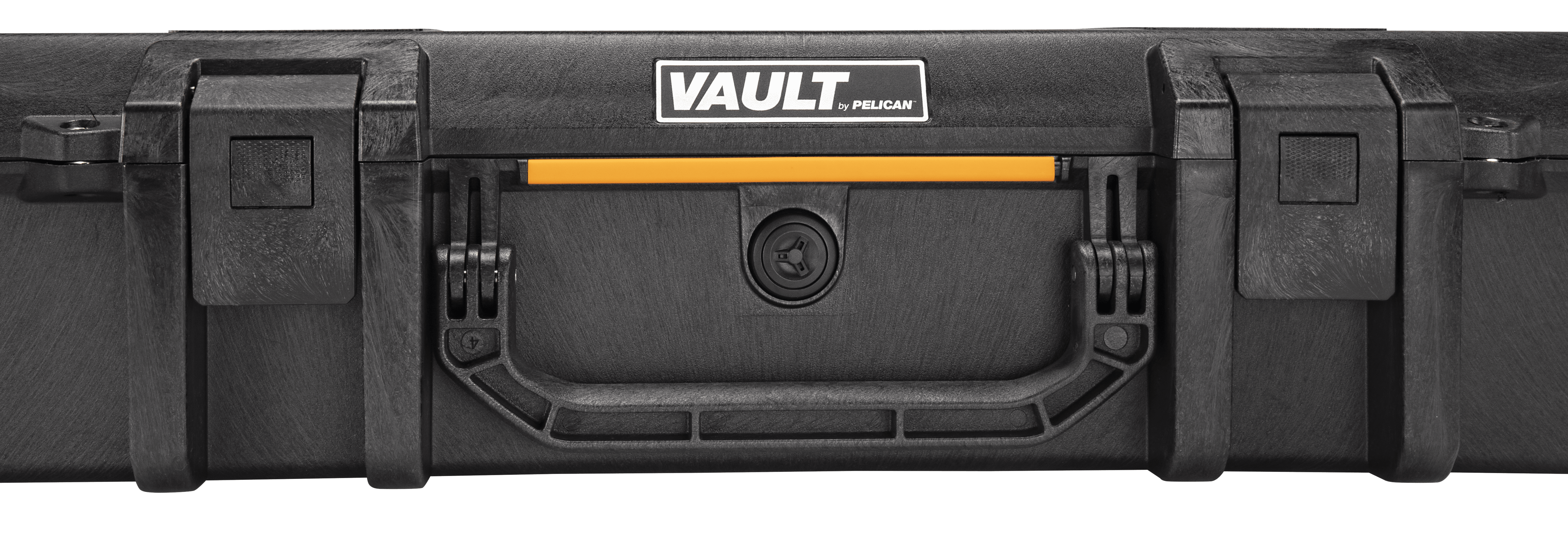 Vault by Pelican V770 Single Rifle Case Crushproof, Dustproof, Weather Resistant, Heavy-Duty Handles, 4 Layers of Foam, 4 Push Button Latches - Black