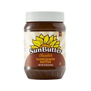 SunButter Chocolate Sunflower Butter, Regular 16 oz Jar