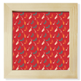thumbnail image 1 of Marco Cuadrado Unbranded Pantalla de Escritorio de Pared Rojo Saxofón Music Notes, 1 of 4