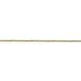 thumbnail image 3 of 10K Yellow Gold bracelet Box chain 16 in 1 mm 1mm, 3 of 5