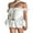 White, variant on Women Y2k 2 Piece Outfits Lace Bandage Bustier Tube Tops and Mini Bloomer Skirt Set Aesthetic Clothes