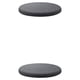 thumbnail image 1 of Inteprter Alta resiliencia y cremallera Disfruta de una comodidad inigualable Fundas para sillas Áreas de comedor Algodón Amplia aplicación Gris profundo 35*35cm 2Conjunto, 1 of 6