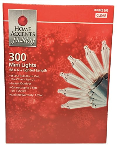 Photo 1 of 2 SETS 300 Mini Lights, 68 Ft 6" Lighted Length SOLD AS IS, NO RUNDS, NO RETURNS.