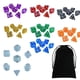 thumbnail image 1 of Juego de dados poliédricos de 56 piezas, surtido de colores para Zulema Dados de juego de mesa, 1 of 8