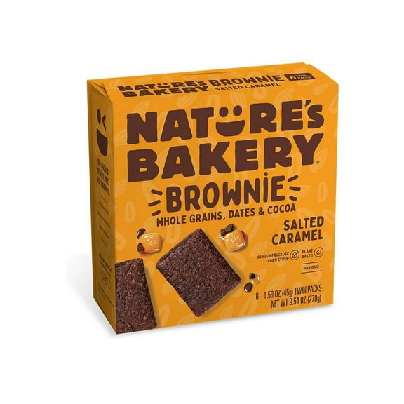 Nature's Bakery Salted Caramel Bakery - 1.6oz/6ct