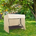 ZAROYEAX Waterproof and Cover for Garden Swing Protective Cover for Outdoor Swings