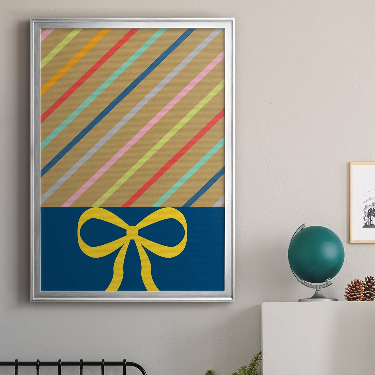 Stripes Premium Framed Print - Ready to Hang