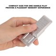 thumbnail image 4 of Metal Slider Fingertip Toy, Cuboid Shaped Compact Size Keep Focusing Pleasant Sensory Push Card Slider Stress Relief Toy  for Office, 4 of 8