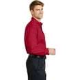 thumbnail image 2 of Cornerstone ®  - Long Sleeve Superpro   Twill Shirt. Sp17 M Red, 2 of 4